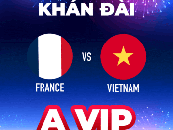 Vé Pháo Hoa DIFF Đêm 06/06/2026 (Việt Nam 2 – Pháp) | Khán Đài A VIP
