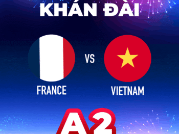 Vé Pháo Hoa DIFF Đêm 06/06/2026 (Việt Nam 2 – Pháp) | Khán Đài A2