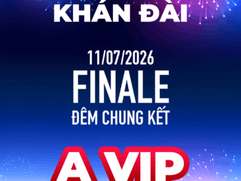 Vé Pháo Hoa DIFF Đêm Chung Kết 11/07/2026 | Khán Đài A VIP