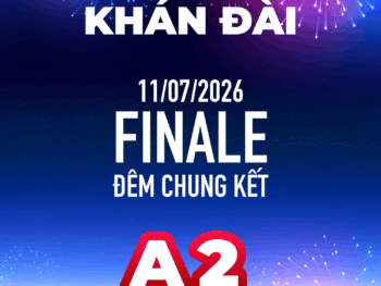 Vé Pháo Hoa DIFF Đêm Chung Kết 11/07/2026 | Khán Đài A2