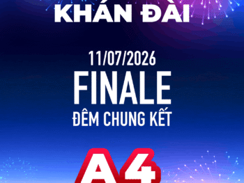Vé Pháo Hoa DIFF Đêm Chung Kết 11/07/2026 | Khán Đài A4