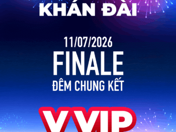 Vé Pháo Hoa DIFF Đêm Chung Kết 11/07/2026 | Khán Đài V VIP